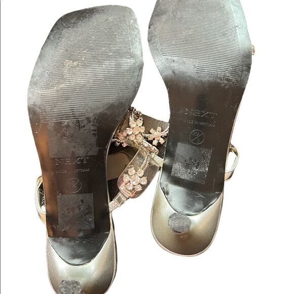 Crystal flower kitten heels - Picture 3 of 5